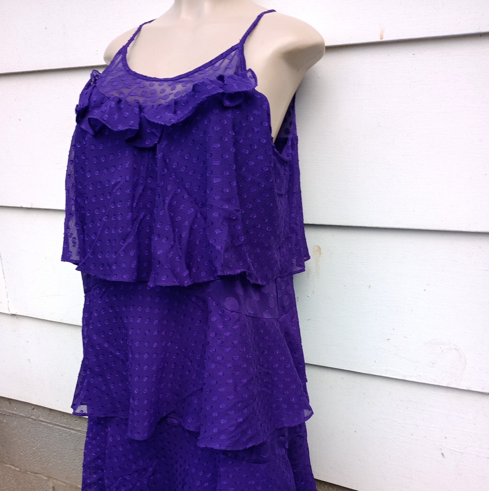 Purple Polka Dot Sundress
